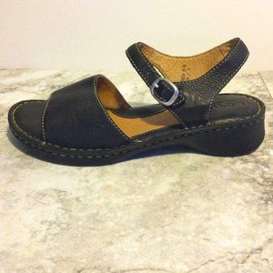 Børn Dark Brown Leather Sandals Sz 9 US/40.5 EU